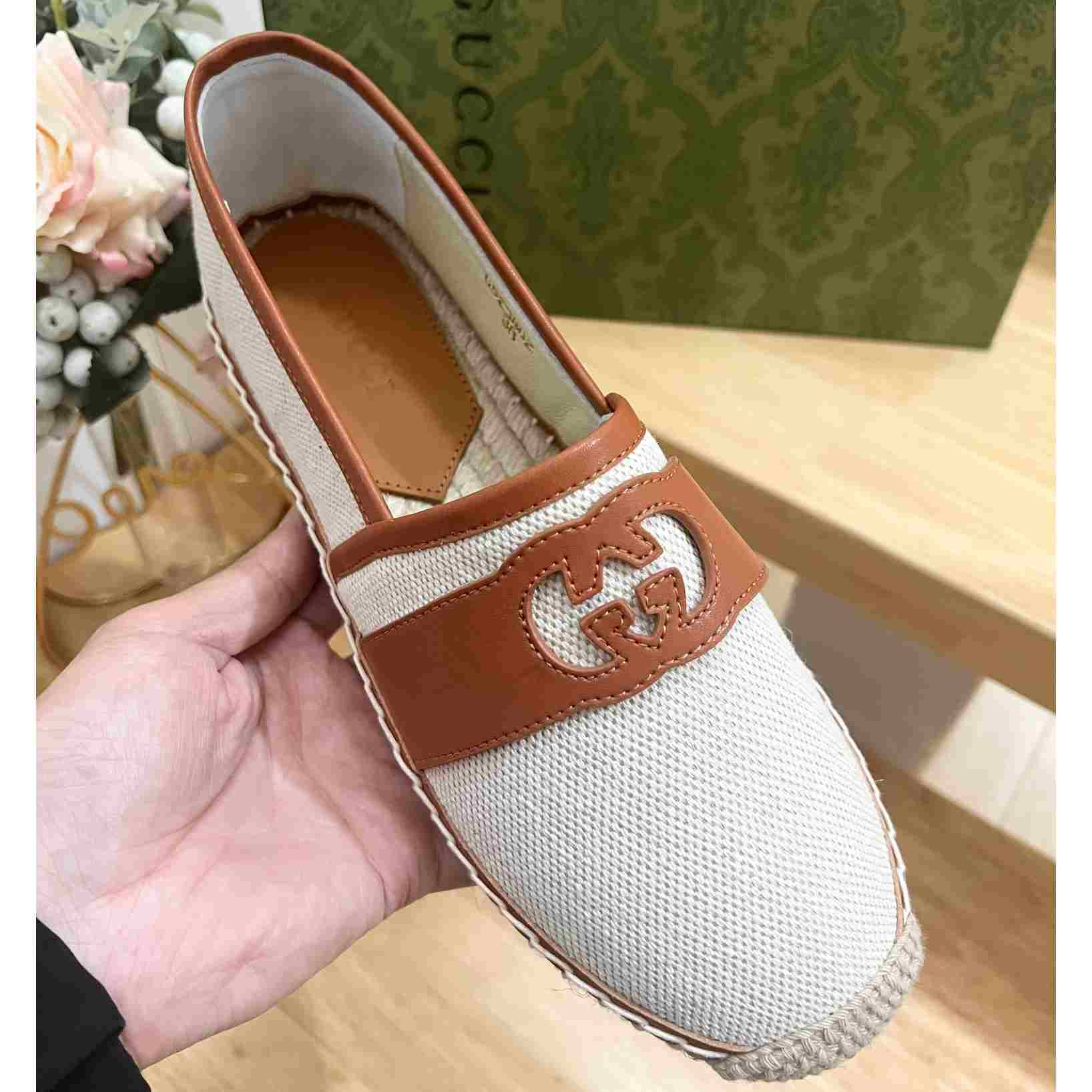 Gucci Interlocking G Espadrille - DesignerGu