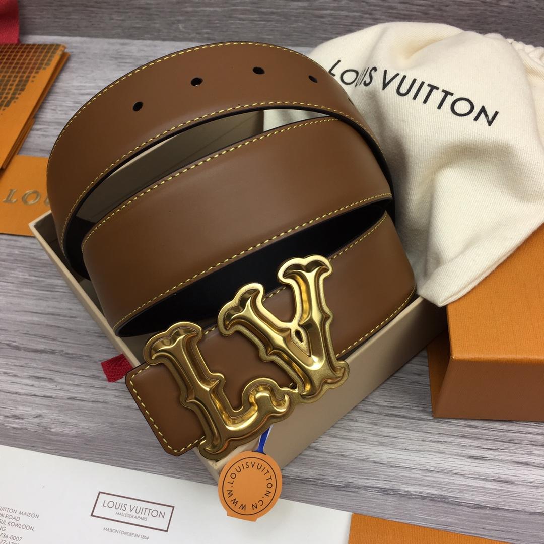 Louis Vuitton LV Ranch 40mm Reversible Belt    - DesignerGu