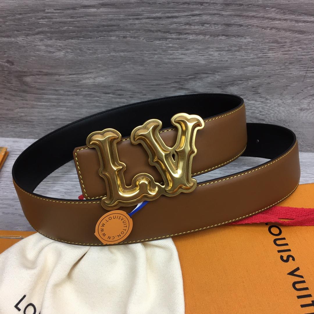 Louis Vuitton LV Ranch 40mm Reversible Belt    - DesignerGu