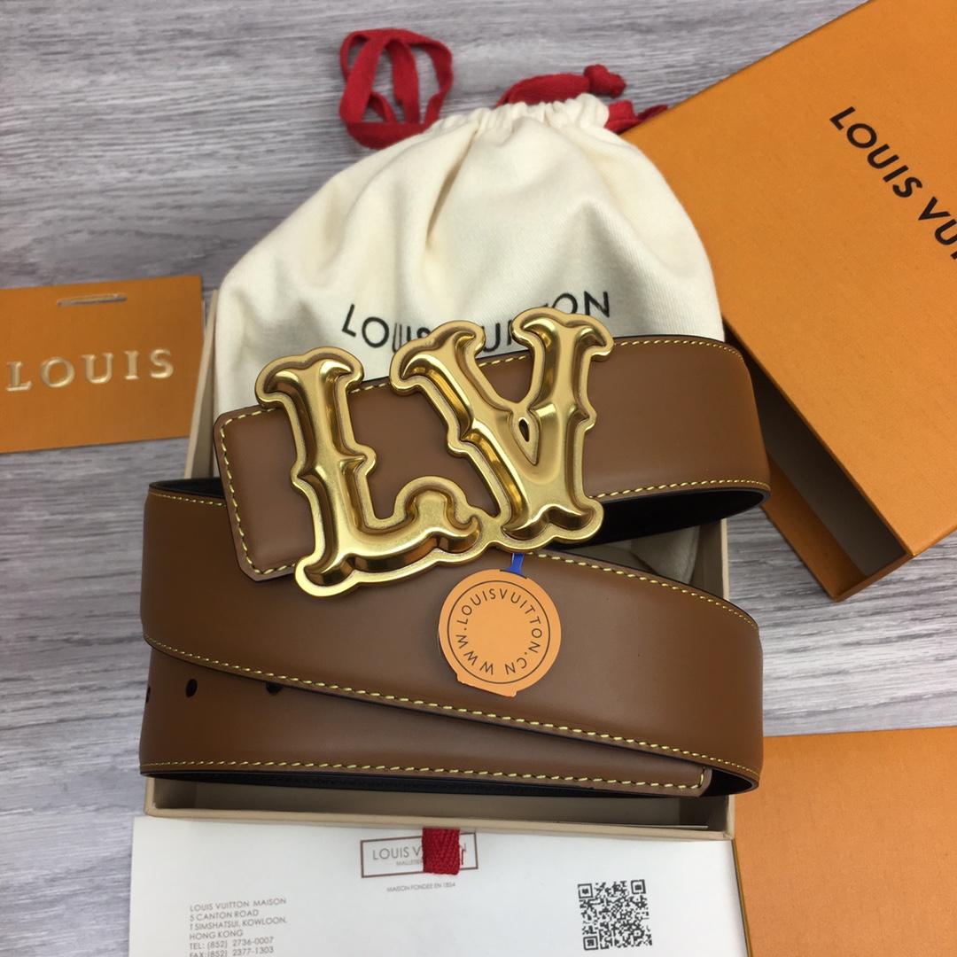 Louis Vuitton LV Ranch 40mm Reversible Belt    - DesignerGu