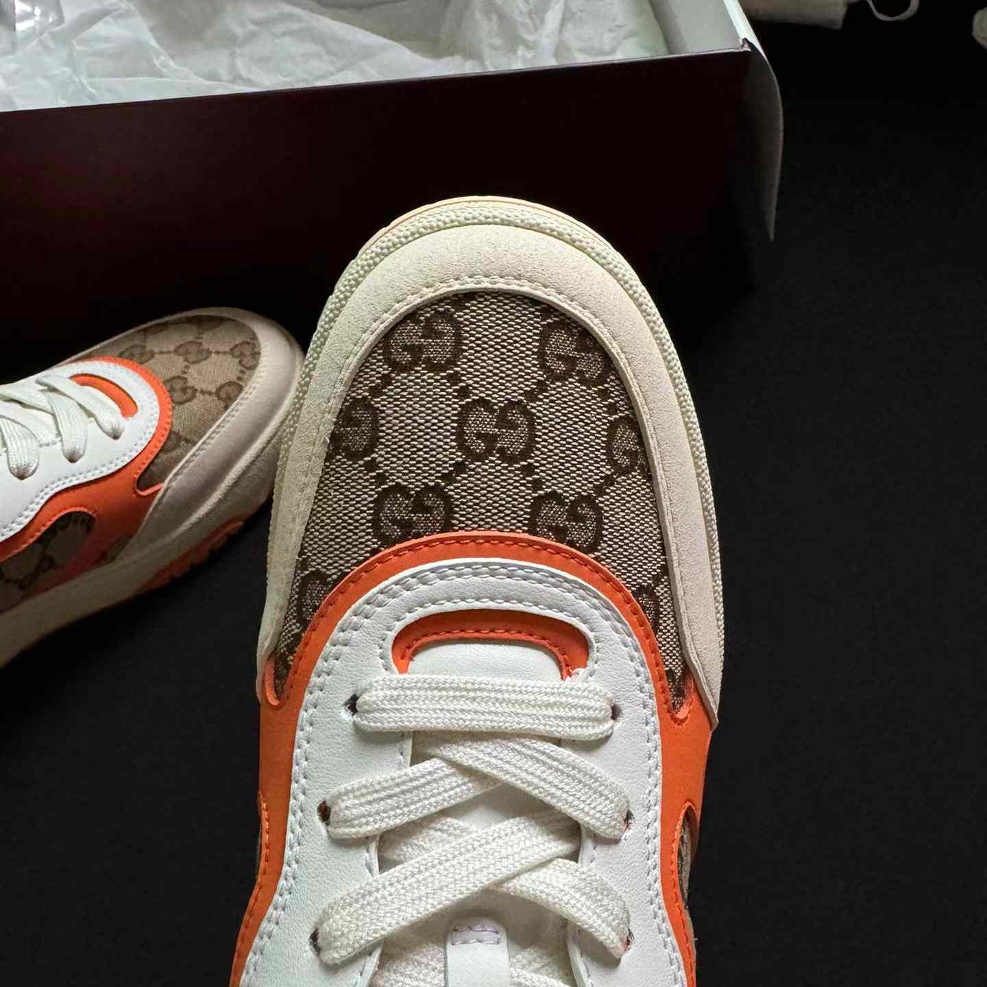 Gucci Re-Web Sneakers - DesignerGu