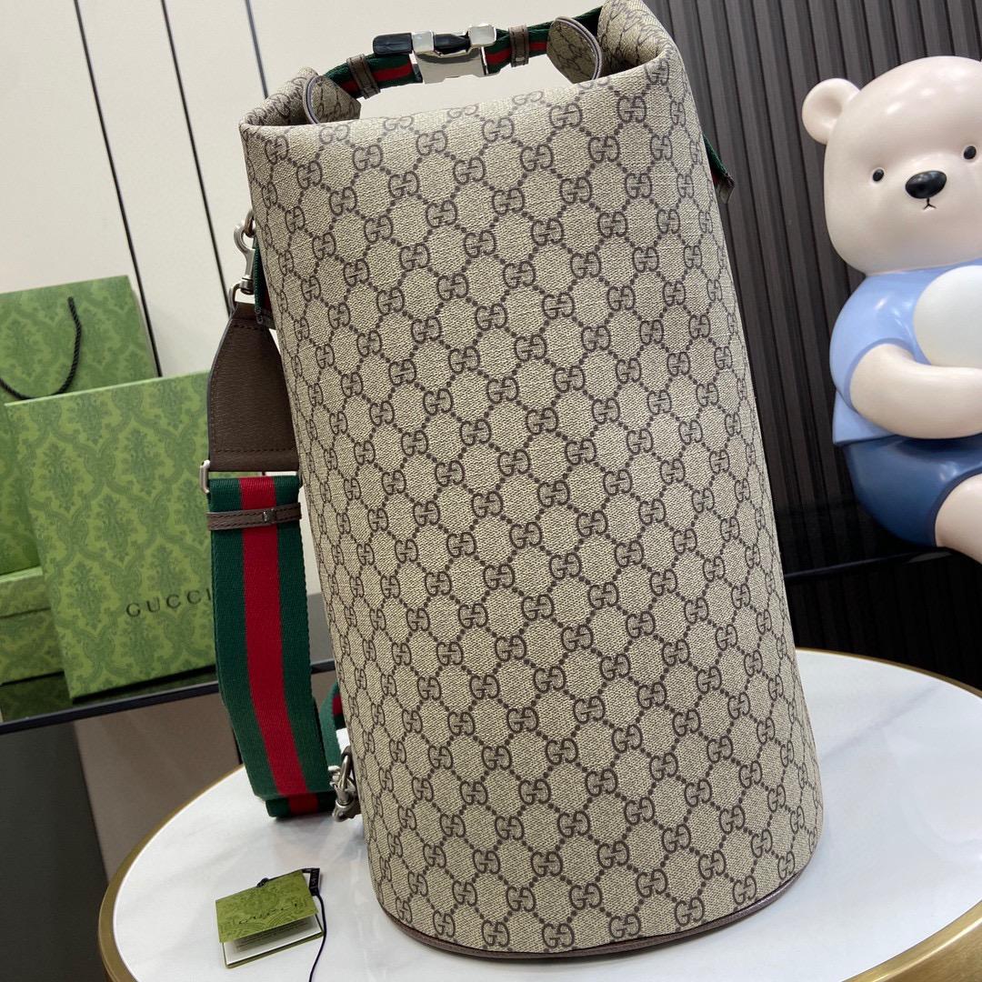 Gucci Top Handle GG Duffle Bag - DesignerGu
