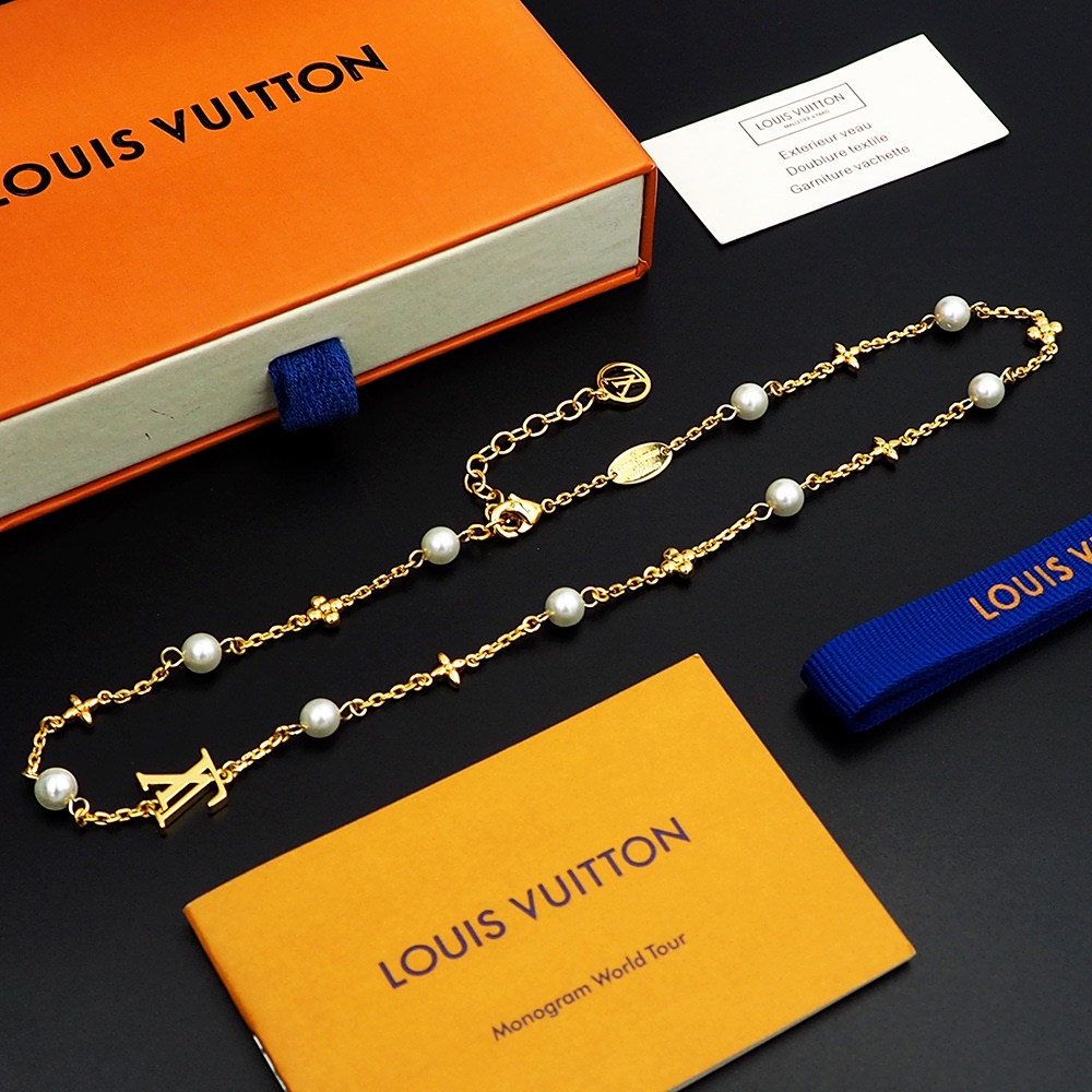 Louis Vuitton Louisa Necklace   M01610 - DesignerGu