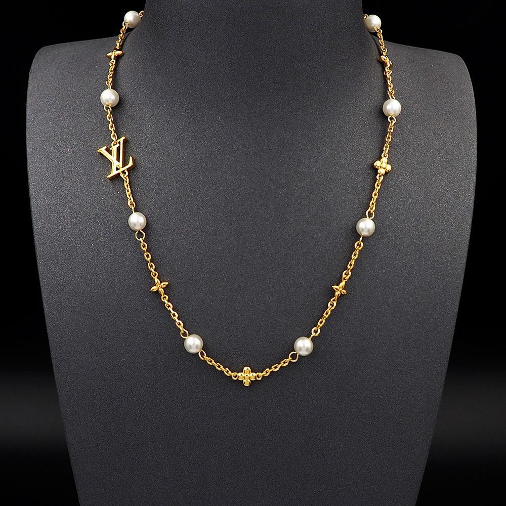 Louis Vuitton Louisa Necklace   M01610 - DesignerGu