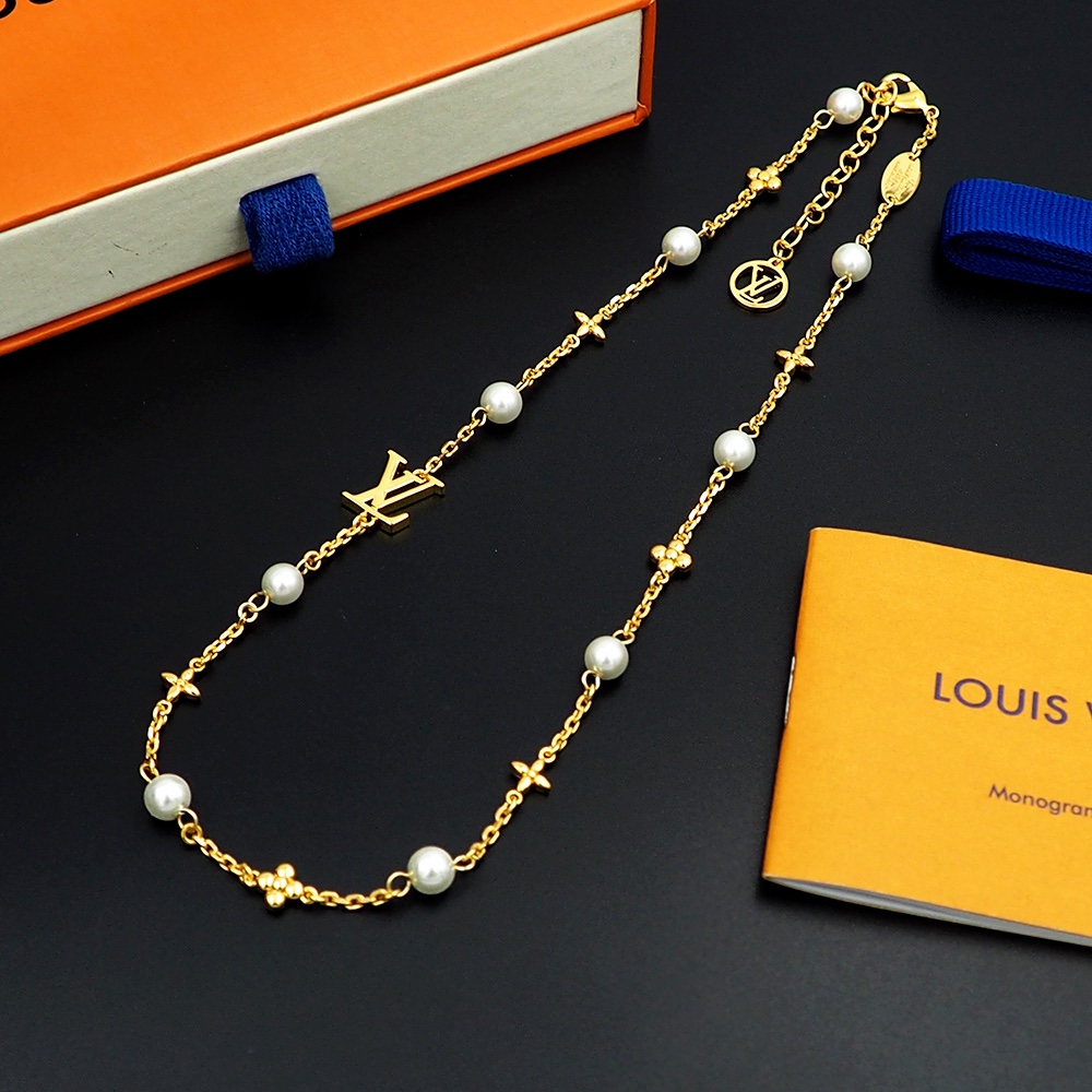 Louis Vuitton Louisa Necklace   M01610 - DesignerGu