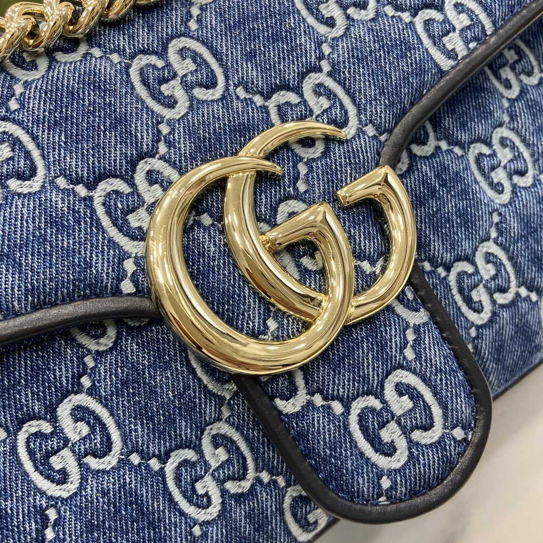 Gucci GG Marmont Small Shoulder Bag - DesignerGu