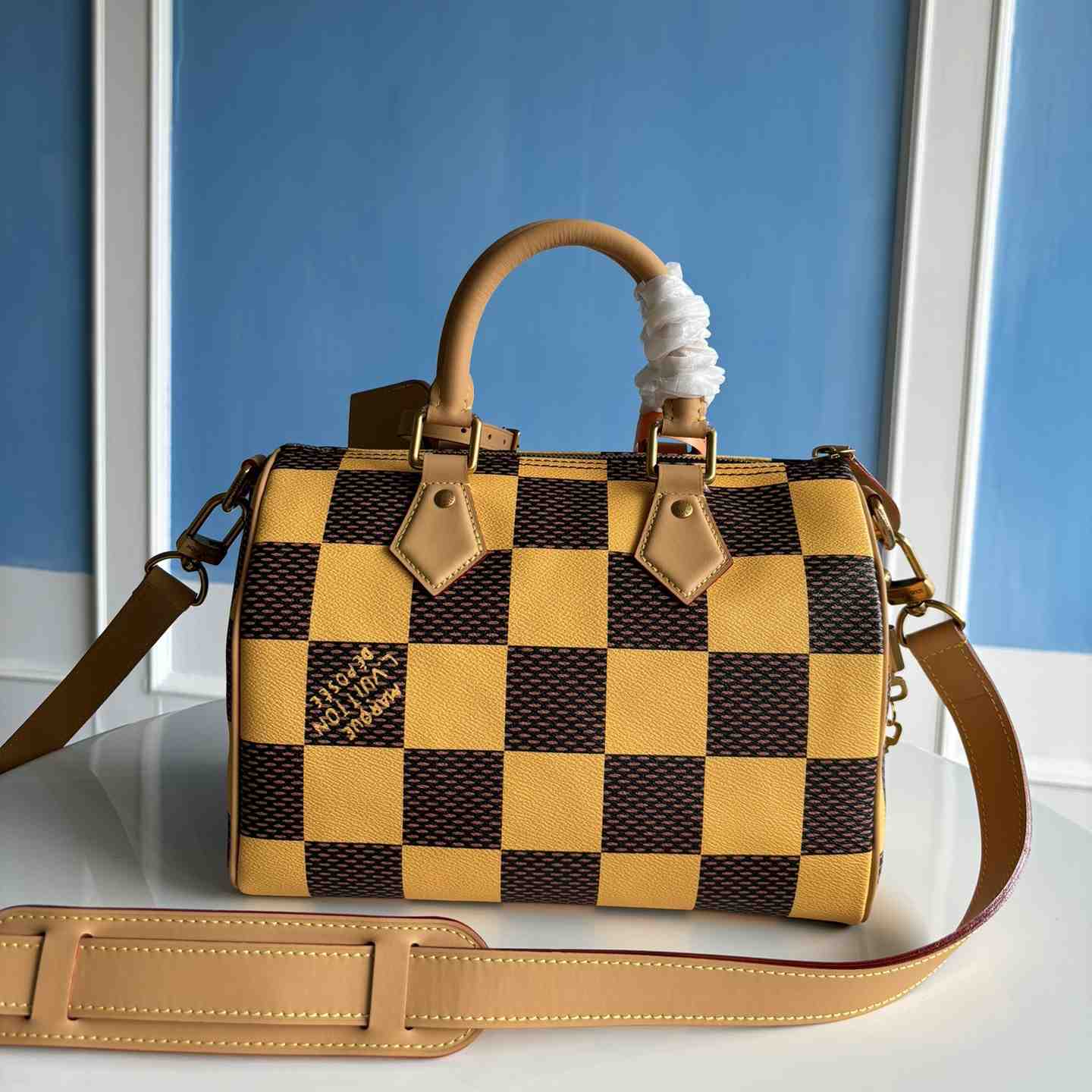 Louis Vuitton Speedy 25 Bandoulière Damier Pop   N40584 - DesignerGu