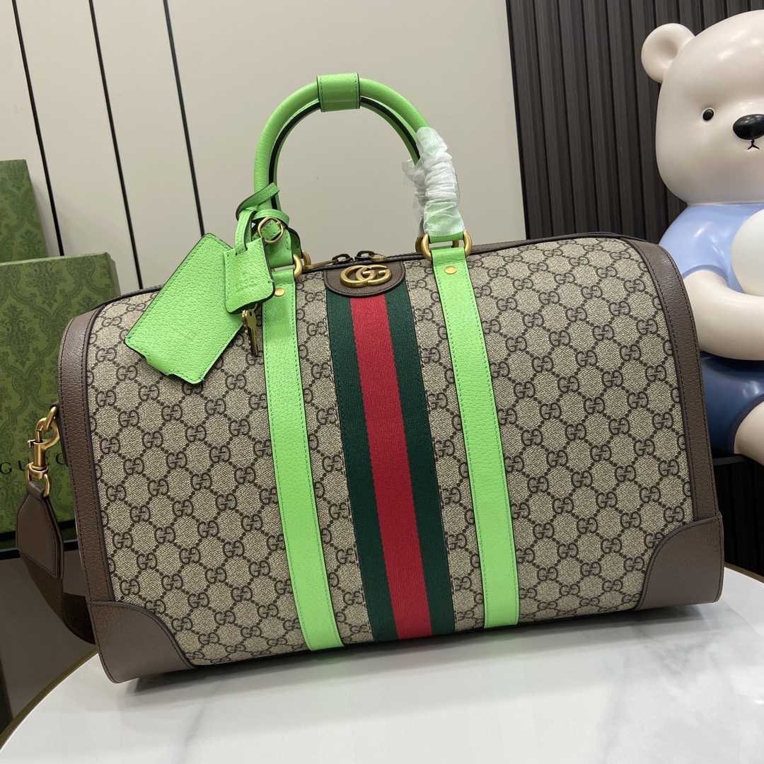 Gucci Savoy Medium Duffle Bag  - DesignerGu