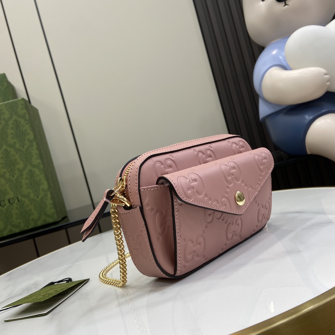 Gucci GG Super Mini Shoulder Bag - DesignerGu