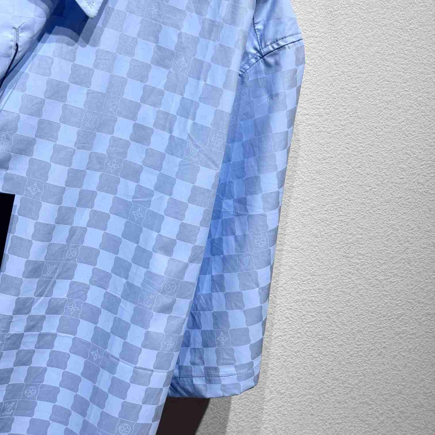 Louis Vuitton Short-Sleeved Cotton Shirt    - DesignerGu