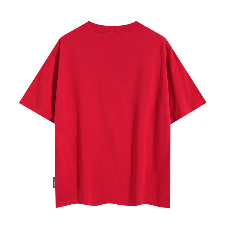 Palm Angels T-Shirt Racing Red - DesignerGu