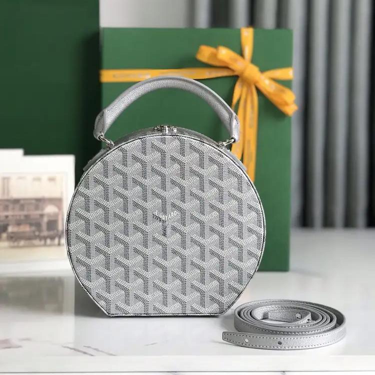 Goyard The Alto Hatbox Trunk Bag(18-16.5-7cm) - DesignerGu