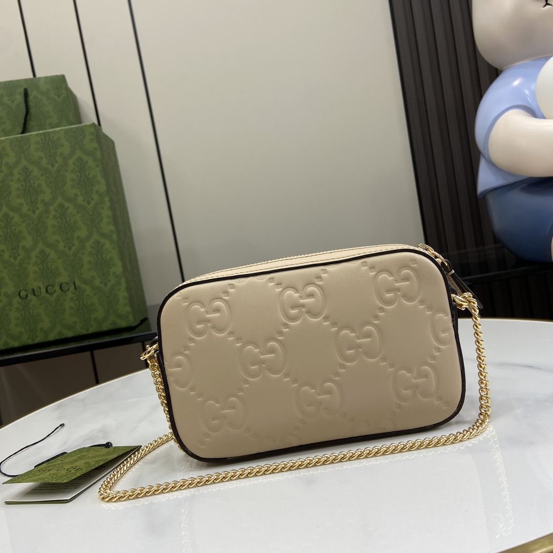 Gucci GG Super Mini Shoulder Bag - DesignerGu