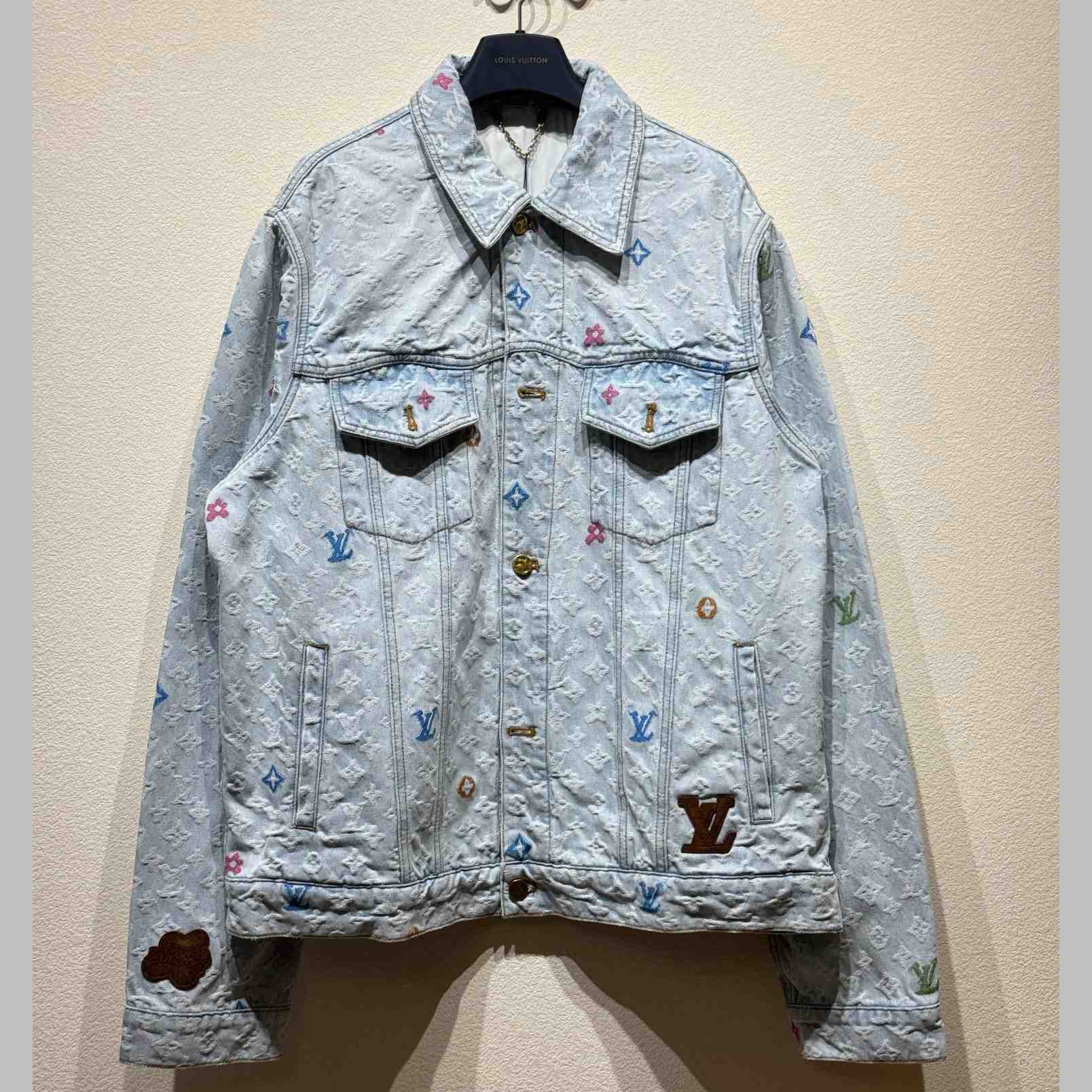 Louis Vuitton Monogram Denim Jacket - DesignerGu