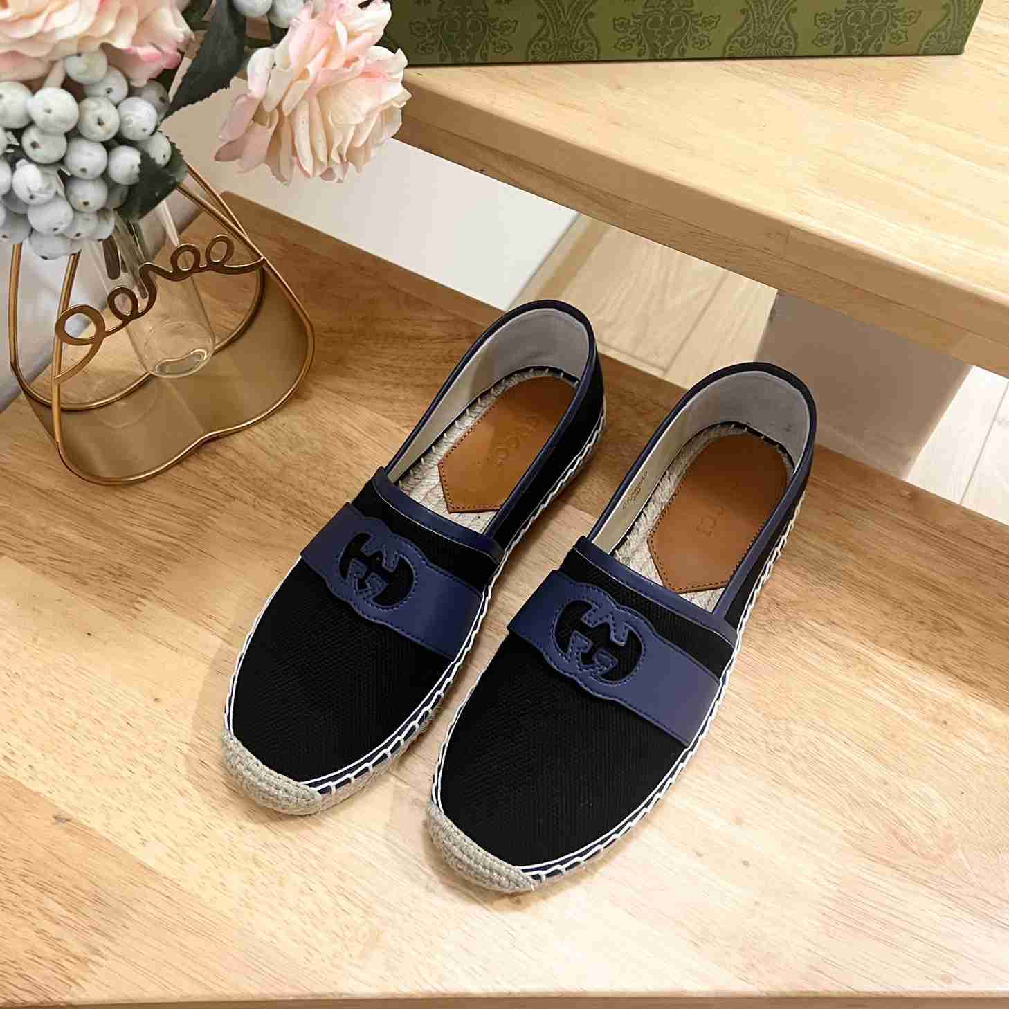 Gucci Interlocking G Espadrille - DesignerGu