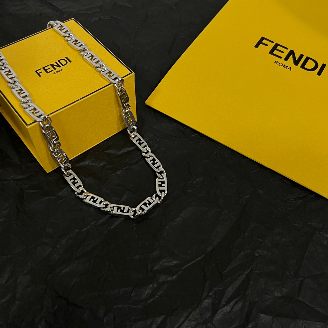 Fendi O’Lock Necklace - DesignerGu