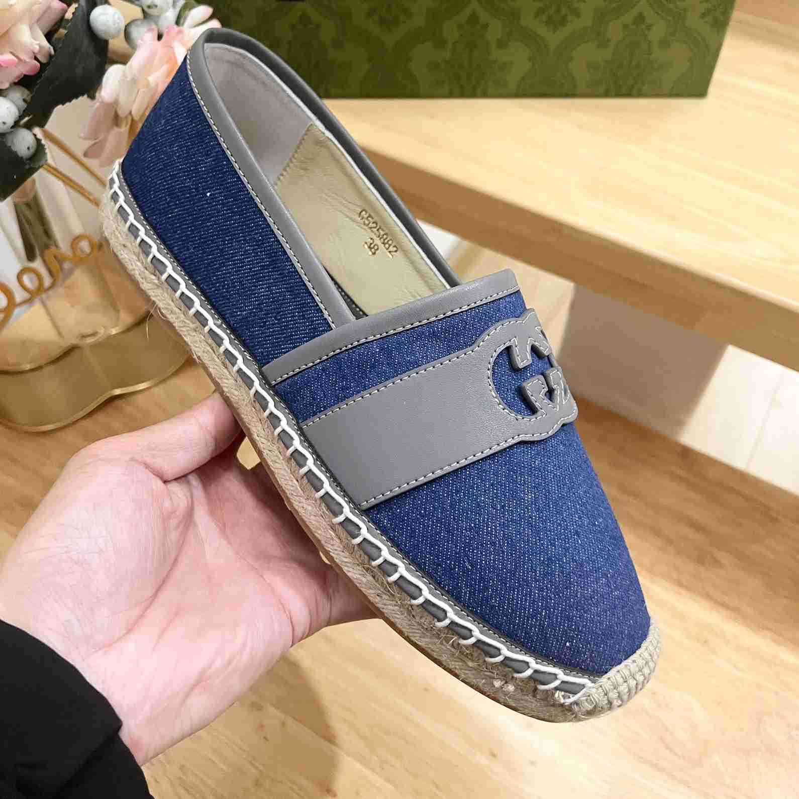 Gucci Interlocking G Espadrille - DesignerGu