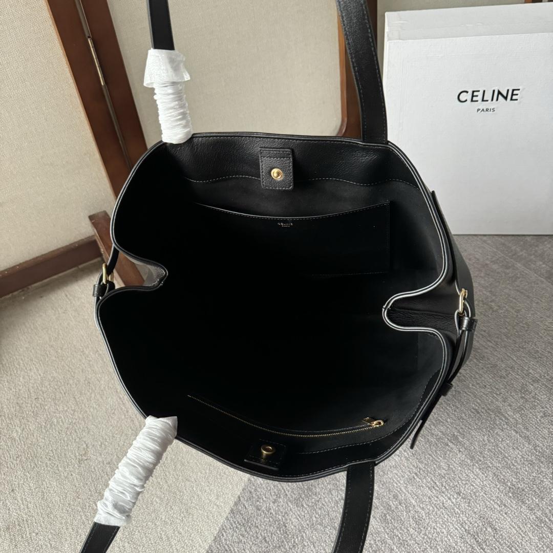 Celine Medium Cabas Anais Cuir Triomphe In Grained Calfskin - DesignerGu