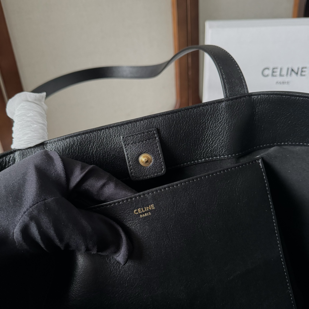 Celine Medium Cabas Anais Cuir Triomphe In Grained Calfskin - DesignerGu