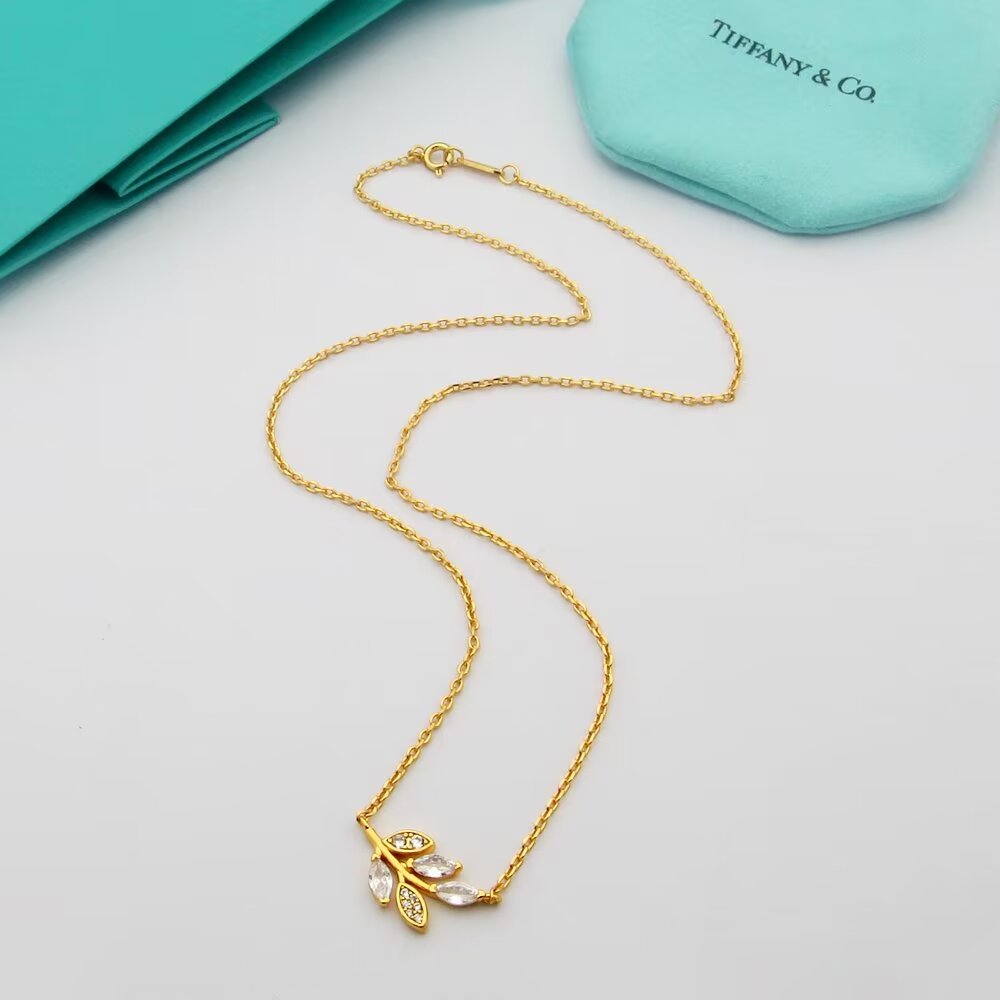 Tiffany & Co. Diamond Vine Pendant - DesignerGu