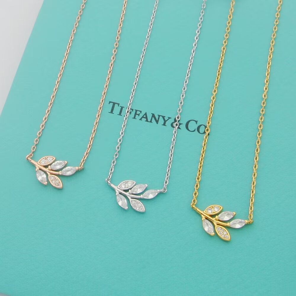 Tiffany & Co. Diamond Vine Pendant - DesignerGu