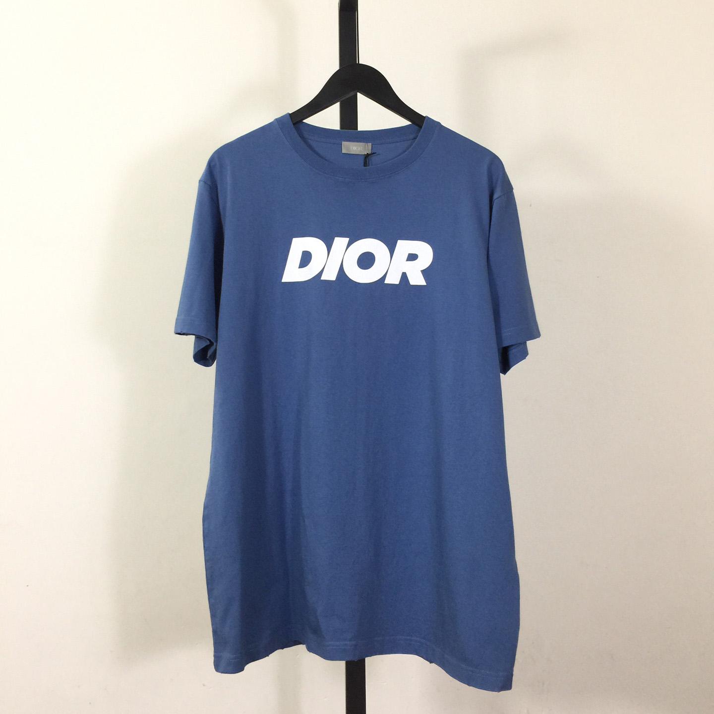 Dior Italic Relaxed-Fit T-Shirt - DesignerGu