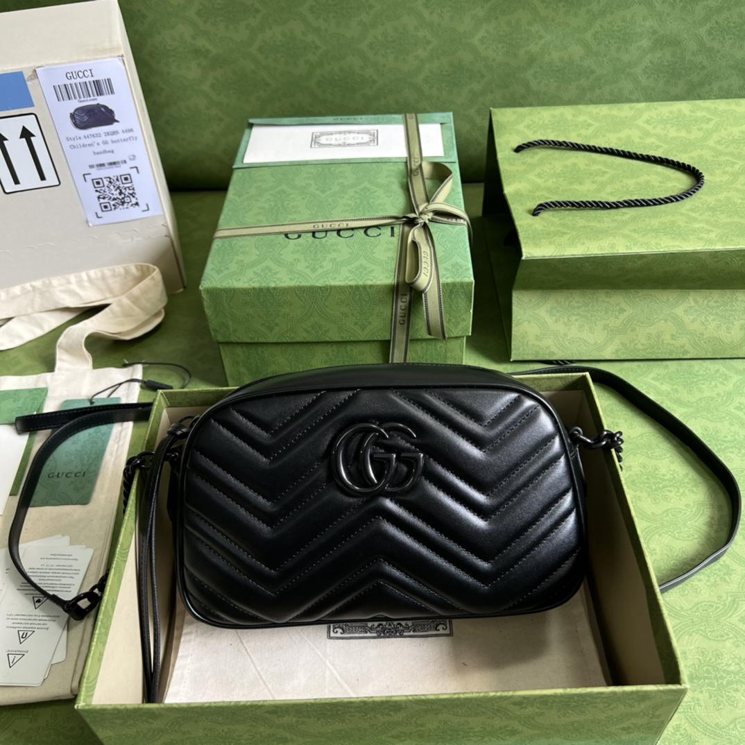 Gucci GG Marmont Small Shoulder Bag - DesignerGu