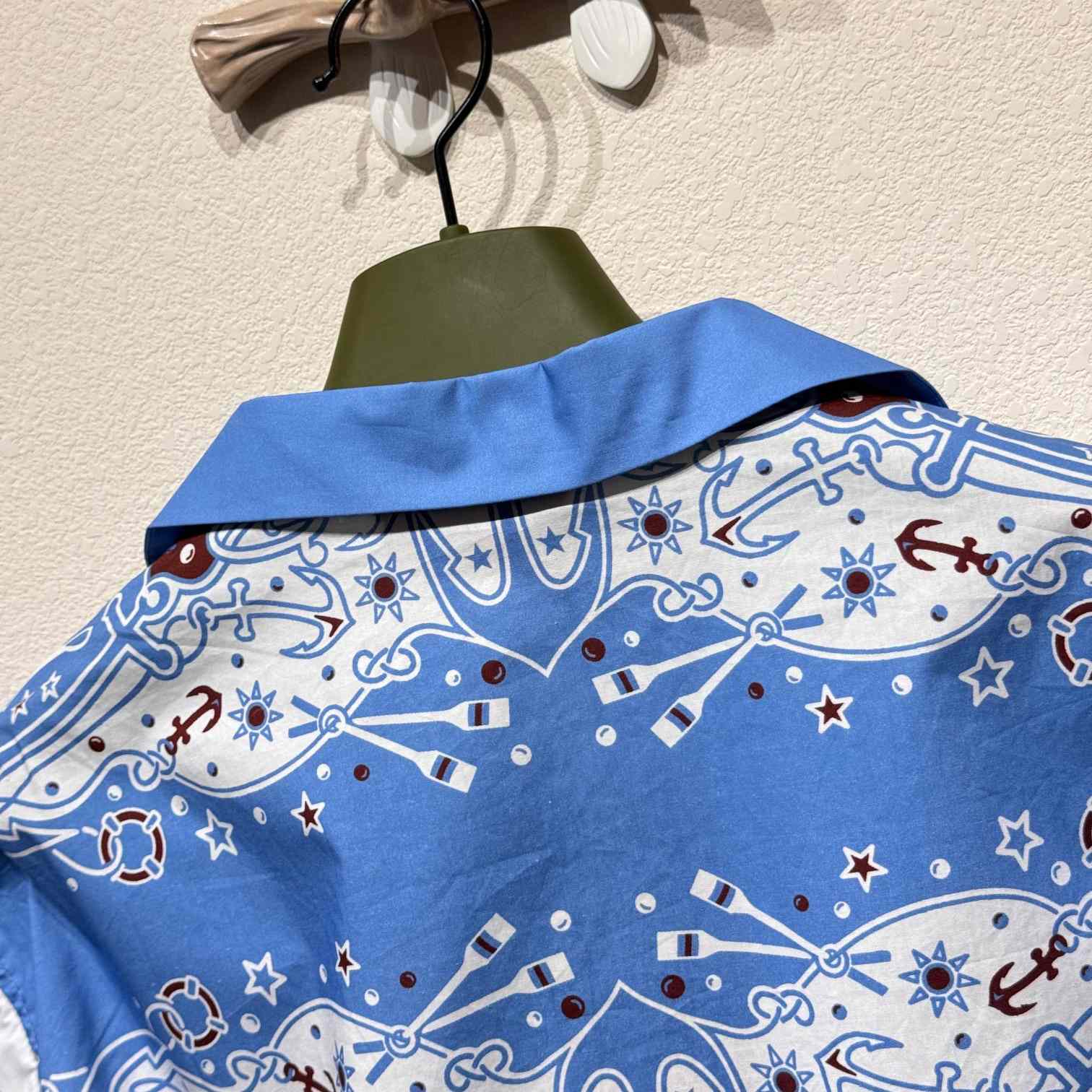 Gucci Double G bandana Print Cotton Shirt - DesignerGu