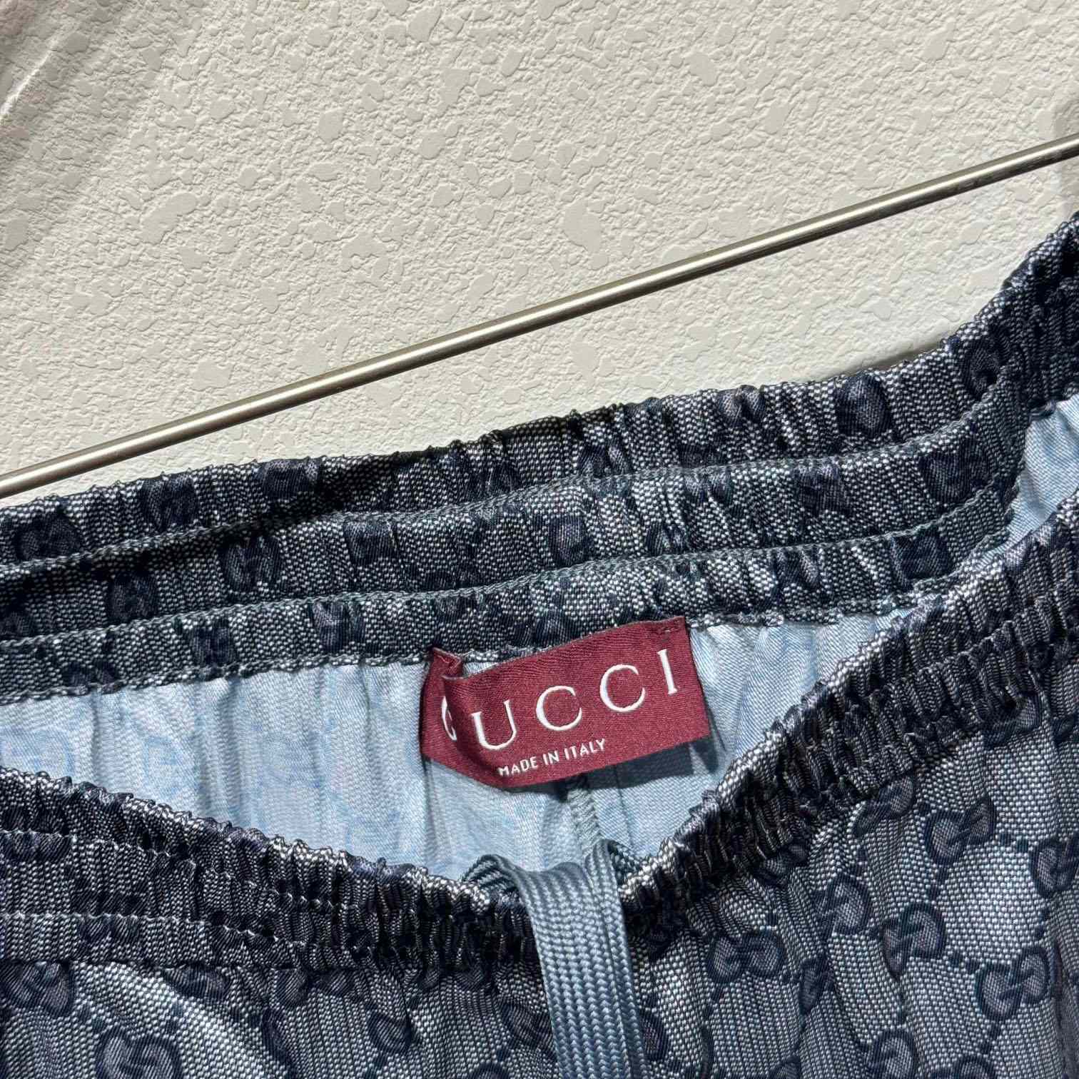 Gucci GG Nylon Jacquard Shorts - DesignerGu