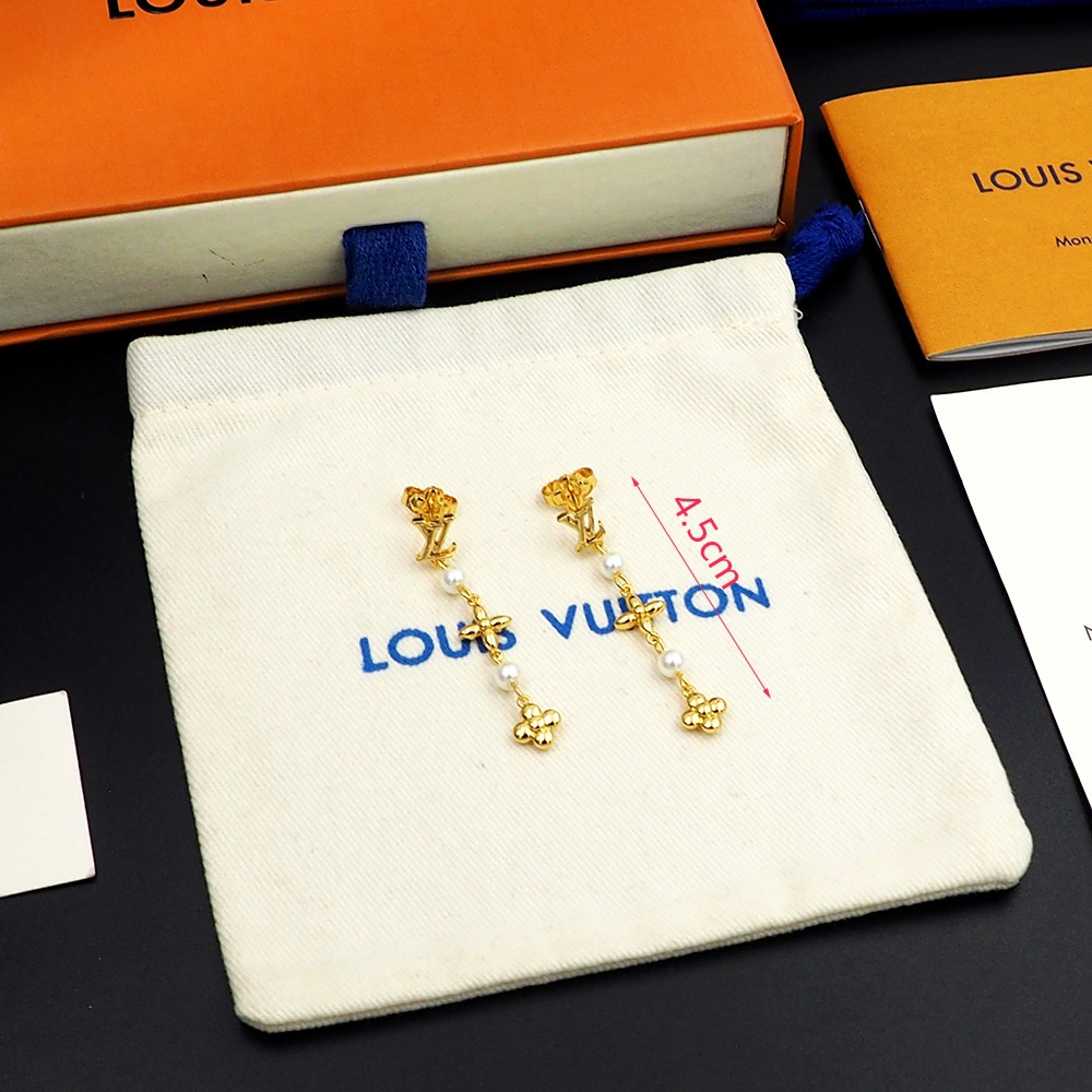 Louis Vuitton LV Gram Earrings   M01262 - DesignerGu