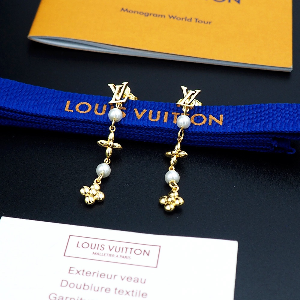 Louis Vuitton LV Gram Earrings   M01262 - DesignerGu