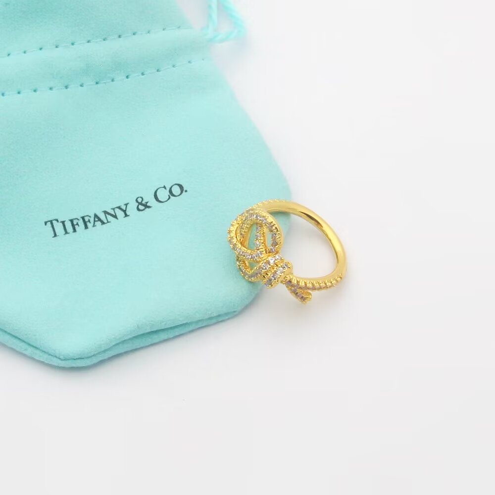 Tiffany & Co. Tiffany Keys Woven Keys Ring  - DesignerGu