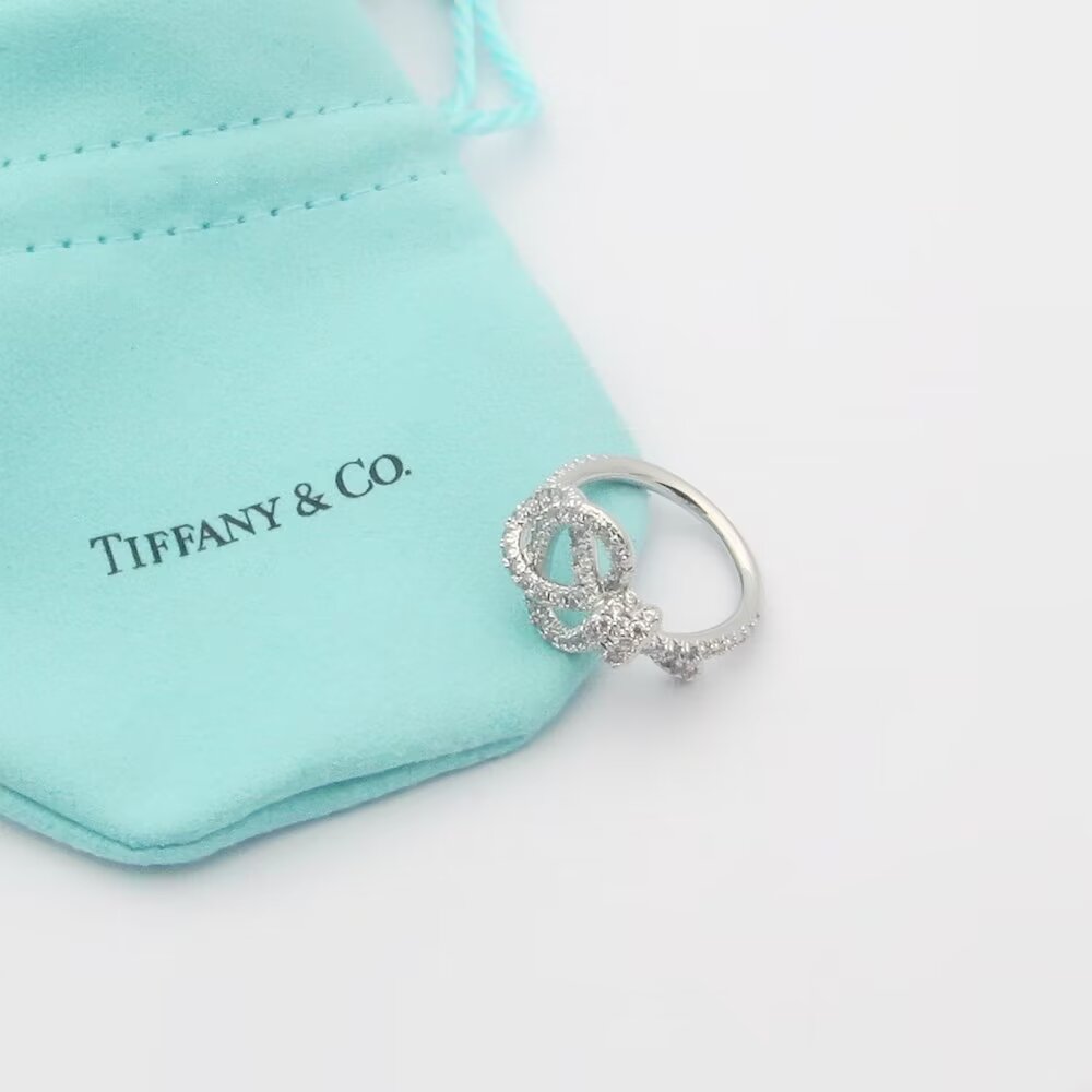 Tiffany & Co. Tiffany Keys Woven Keys Ring  - DesignerGu