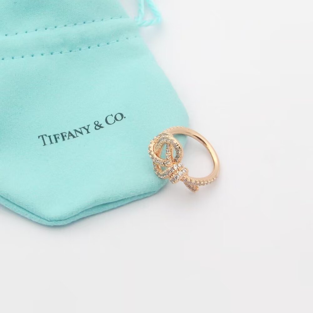 Tiffany & Co. Tiffany Keys Woven Keys Ring  - DesignerGu