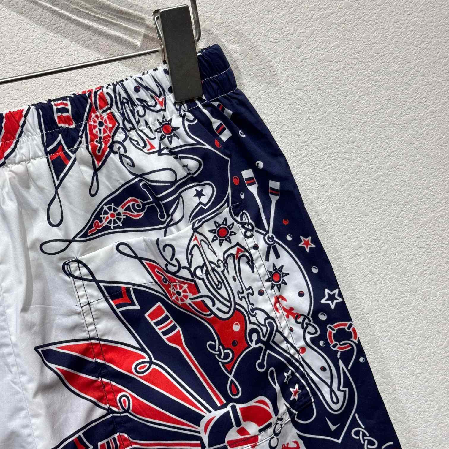 Gucci Bandana Print Cotton Short - DesignerGu