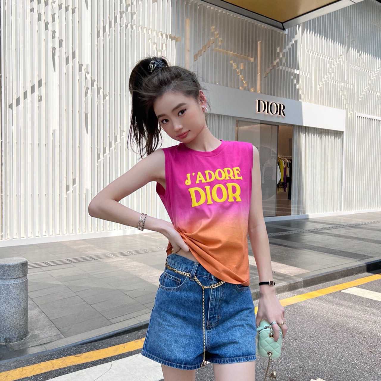 Dior Slogan-print Tank Top - DesignerGu