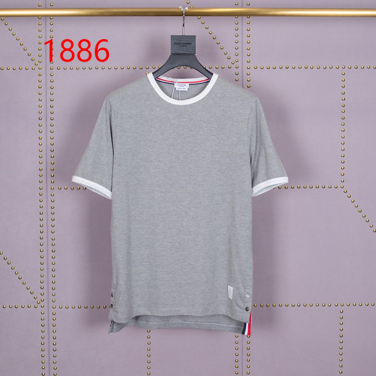 Thom Browne Short Sleeve T-Shirt   1886 - DesignerGu