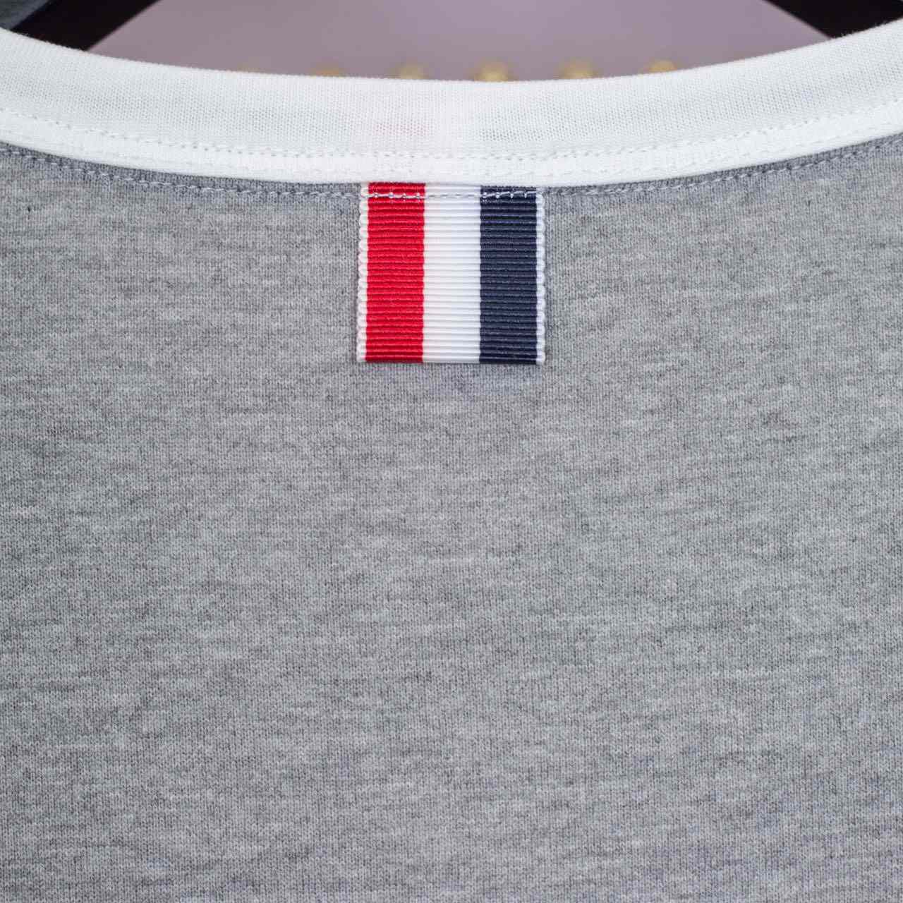 Thom Browne Short Sleeve T-Shirt   1886 - DesignerGu