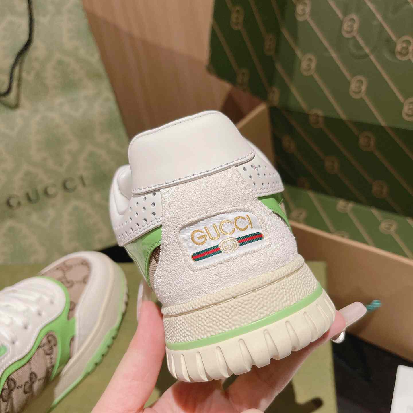 Gucci Re-Web Sneakers - DesignerGu