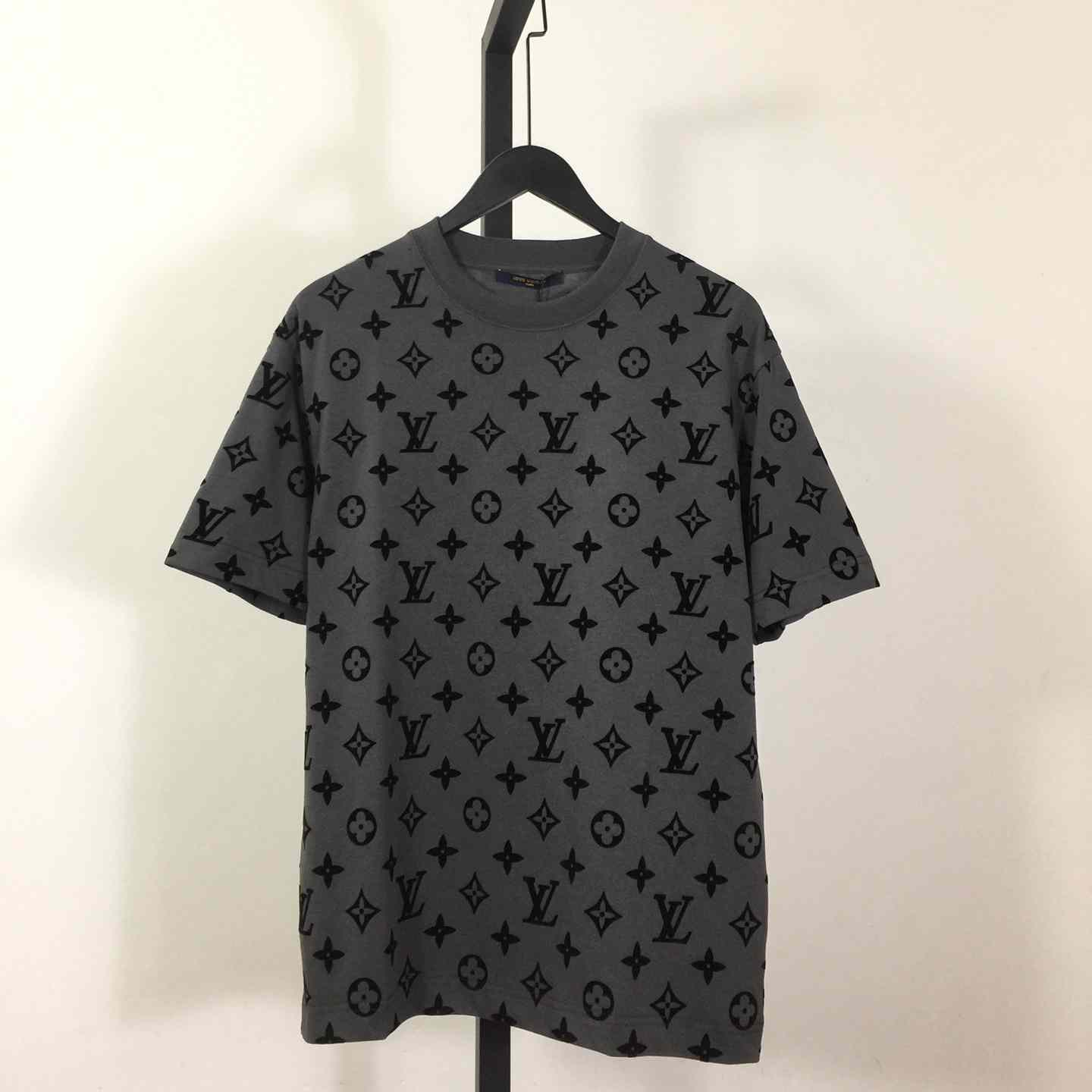 Louis Vuitton Monogram T-Shirt In Grey - DesignerGu