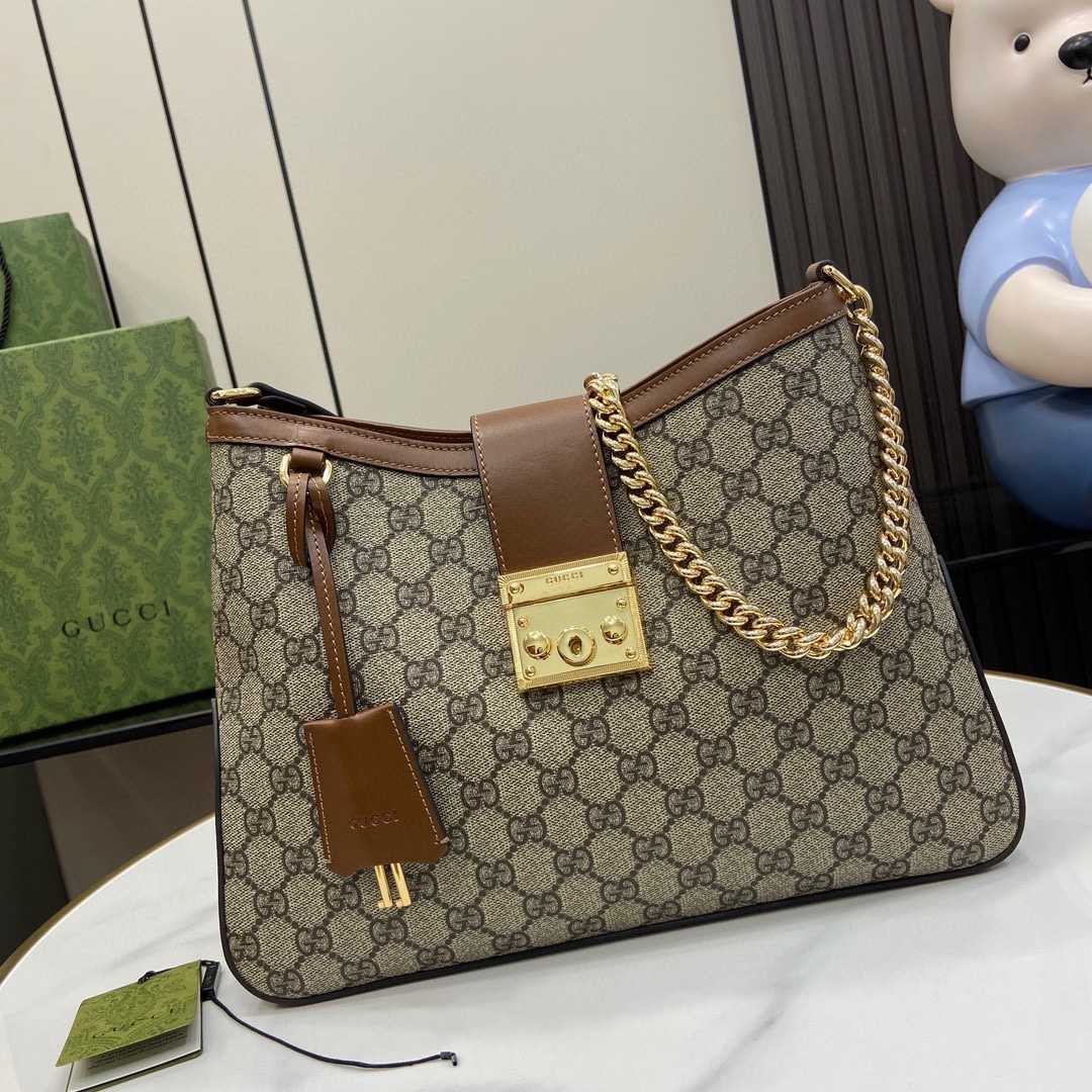 Gucci Padlock GG Medium Shoulder Bag - DesignerGu