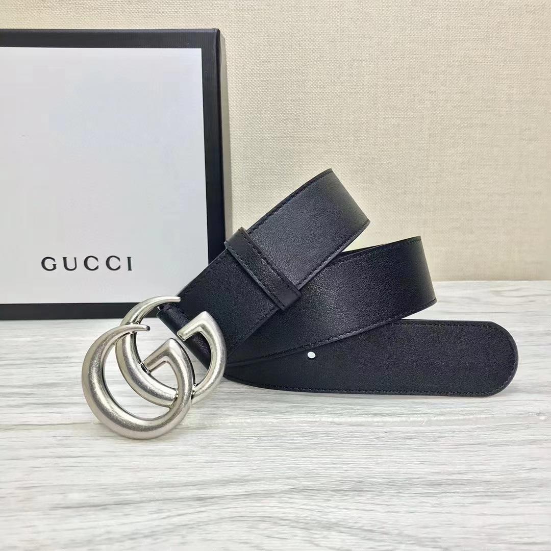 Gucci Leather Belt   - DesignerGu