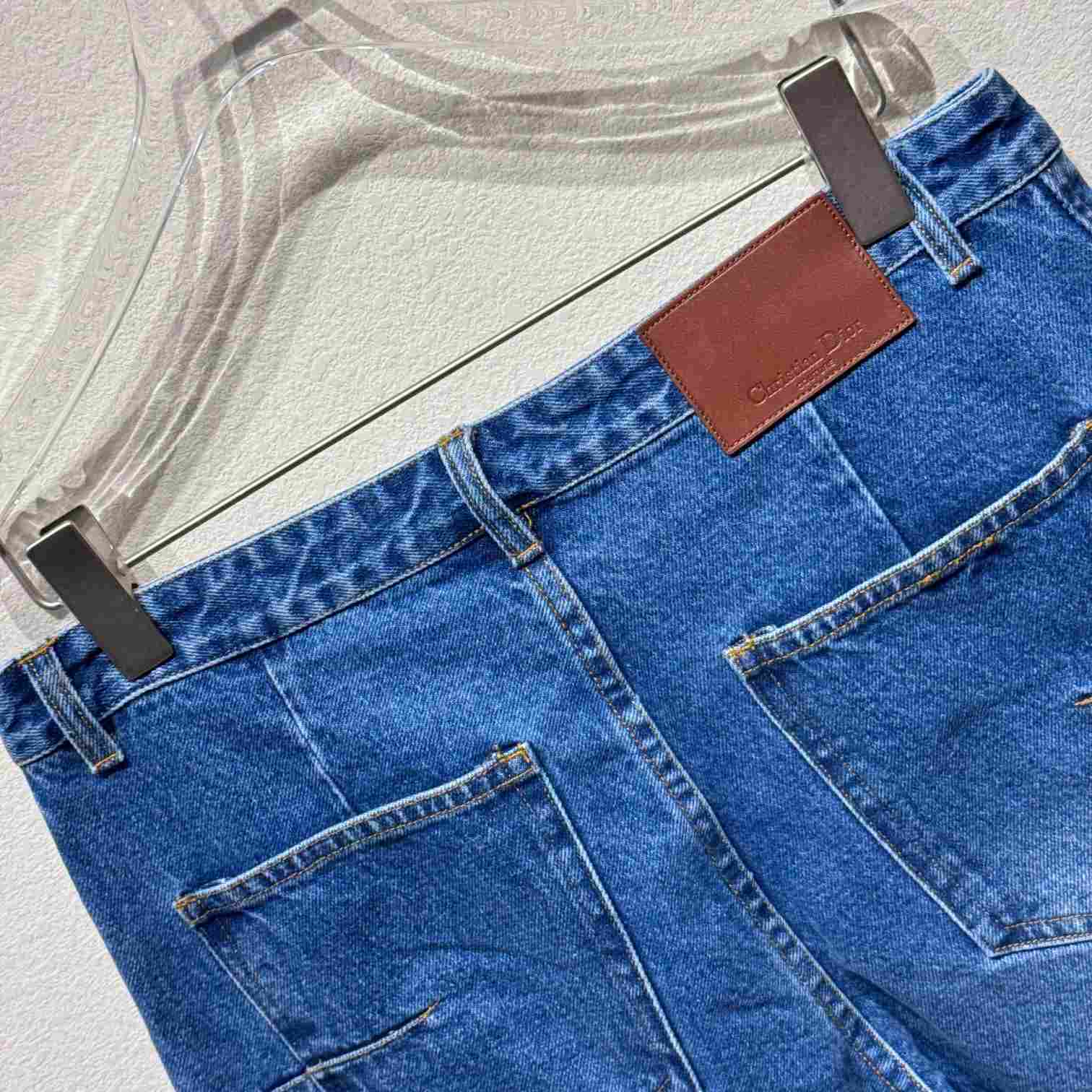 Dior Handwritten Christian Dior Carpenter Jeans - DesignerGu