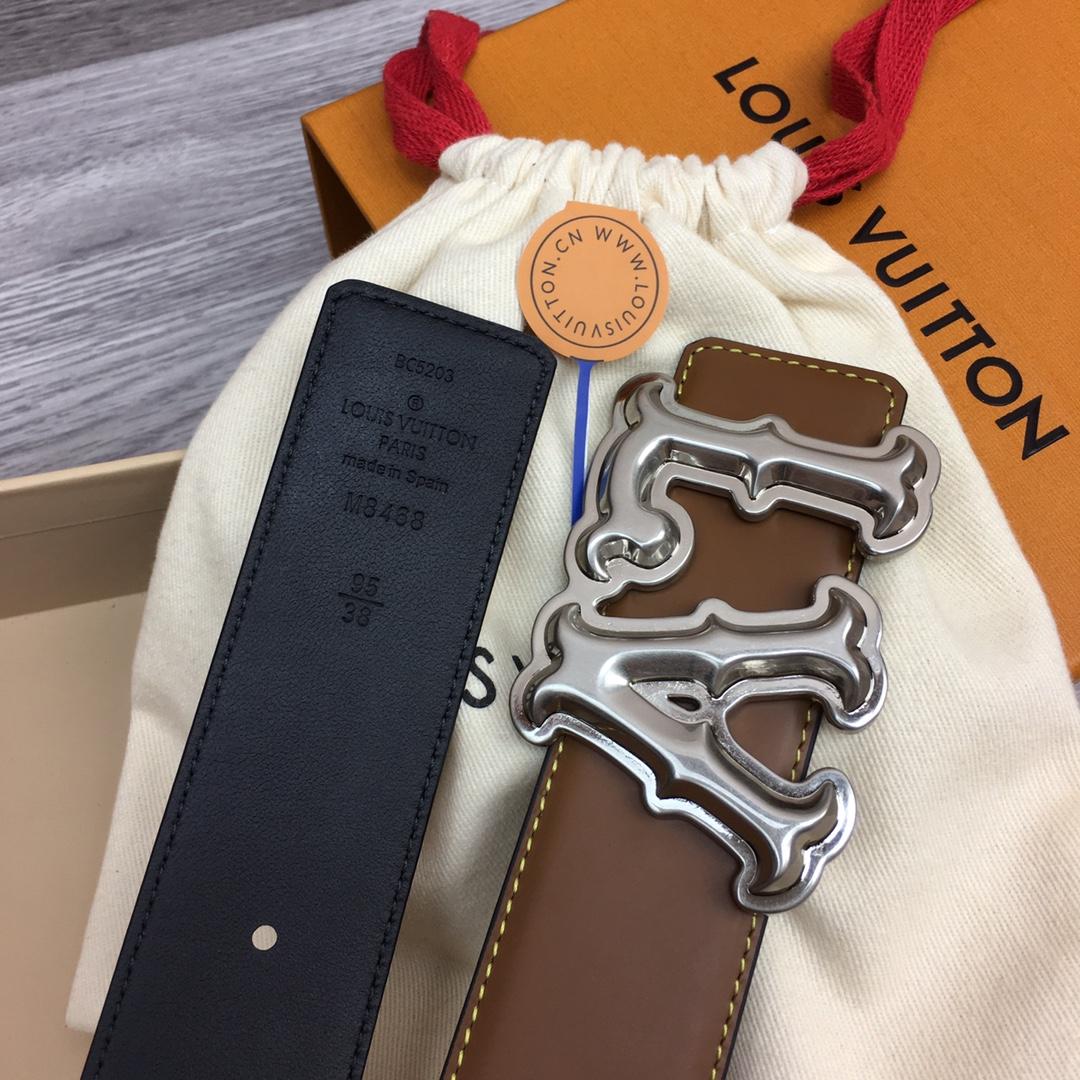 Louis Vuitton LV Ranch 40mm Reversible Belt    - DesignerGu