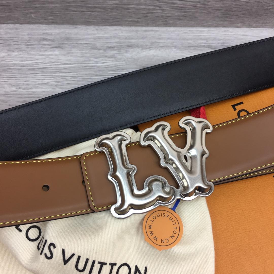 Louis Vuitton LV Ranch 40mm Reversible Belt    - DesignerGu