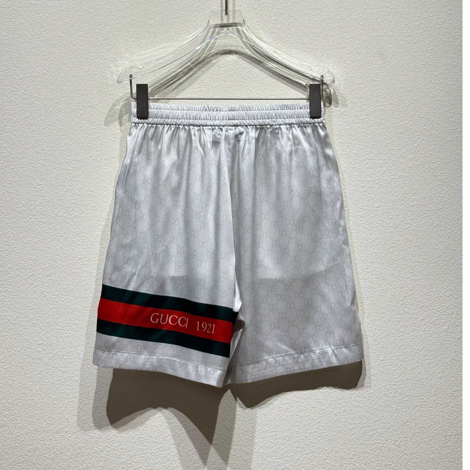 Gucci GG Nylon Jacquard Shorts - DesignerGu