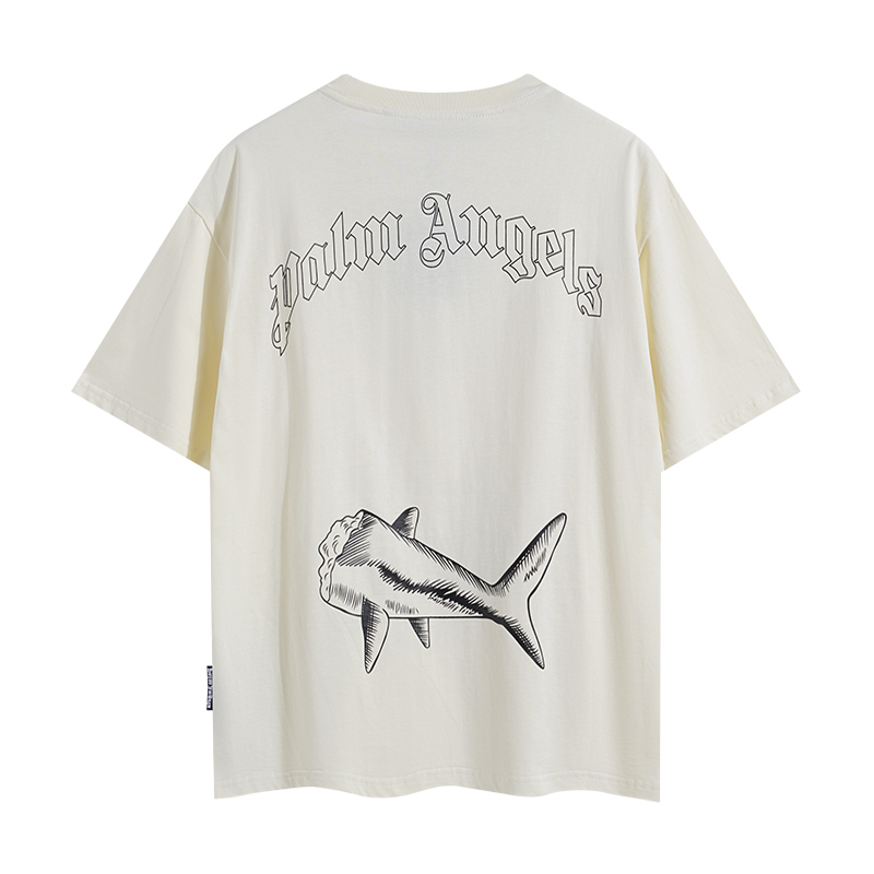 Palm Angels Shark T-shirt - DesignerGu