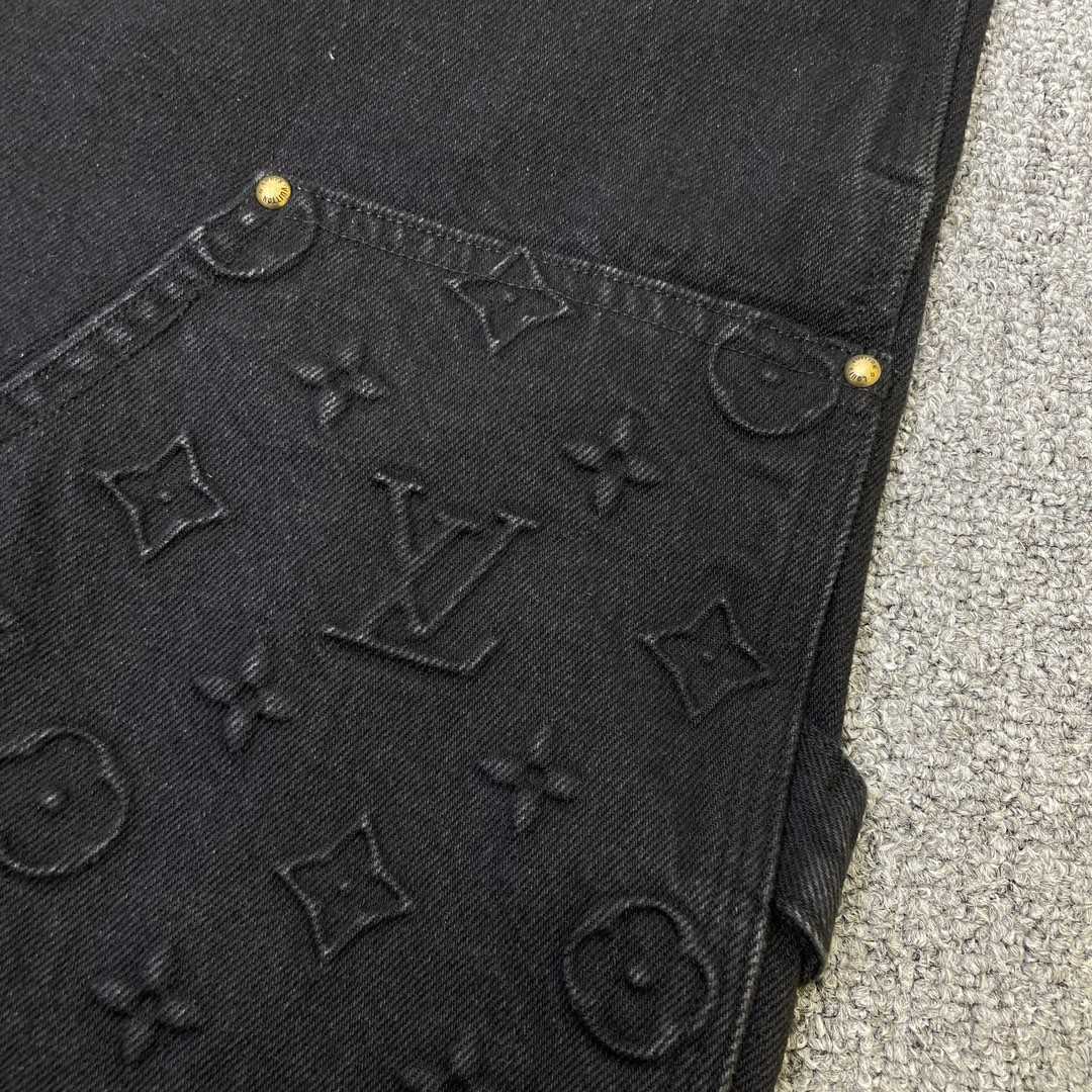 Louis Vuitton Monogram Denim Shorts    - DesignerGu