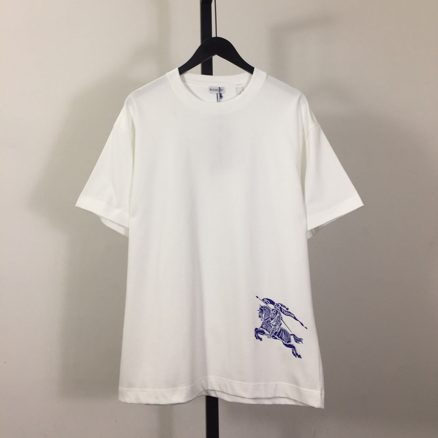 Burberry Embroidered EKD Cotton T-shirt - DesignerGu