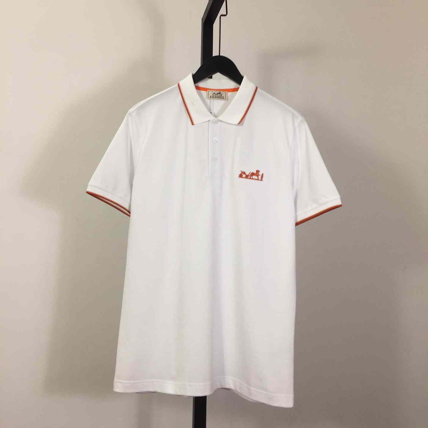 Hermes Polo Shirt In Cotton - DesignerGu